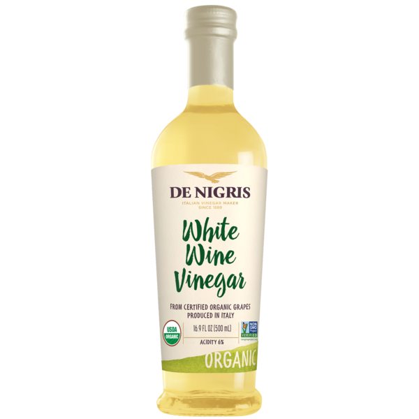 Oils & Vinegars De Nigris Organic White Wine Vinegar hero