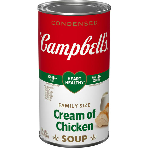 Soup, Broth & Bouillon Campbell's Heart Healthy Cream of Chicken Soup hero