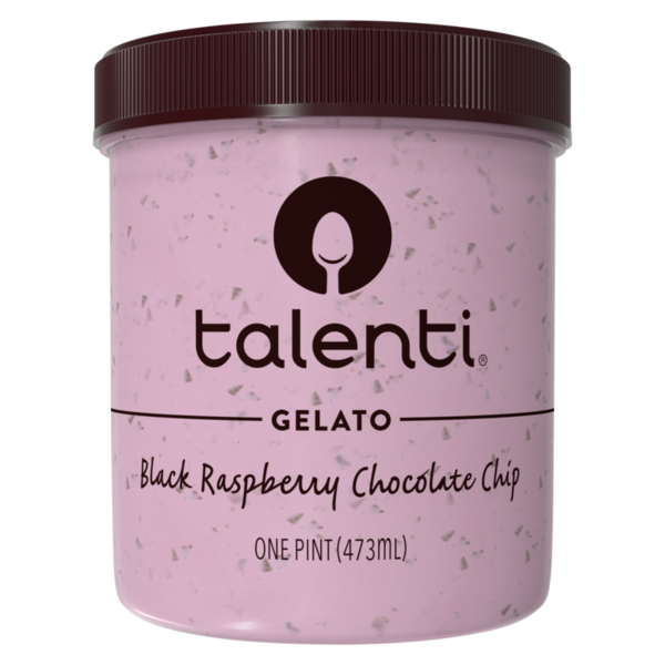 Frozen Dessert & Novelties Talenti Gelato Black Raspberry Chocolate Chip hero