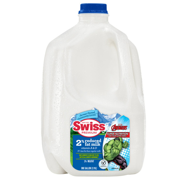 Milk Swiss Premium Reduced Fat Milk hero