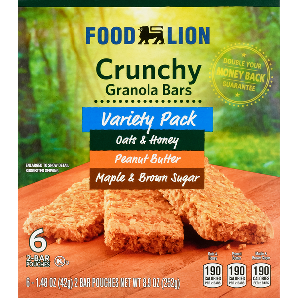 Energy & Granola Bars Food Lion Variety Pack Granola Bars hero