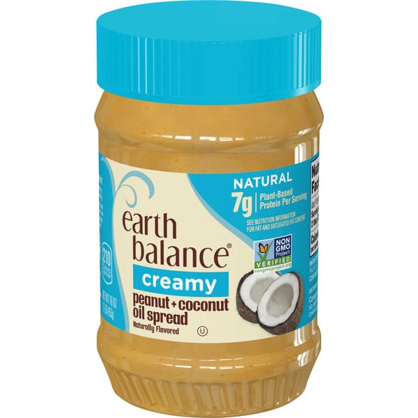 Spreads & Nut Butters Earth Balance Creamy Coconut & Peanut Spread hero