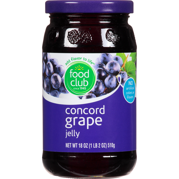 Spreads Food Club Jelly, Concord Grape hero