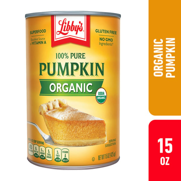 Canned & Jarred Vegetables Libby's Pumpkin Pure Organic Pumpkin hero