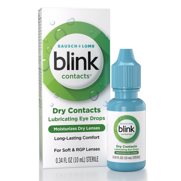 Eye & Ear Care blink Lubricating Eye Drops for Soft & RGP Contact Lenses hero