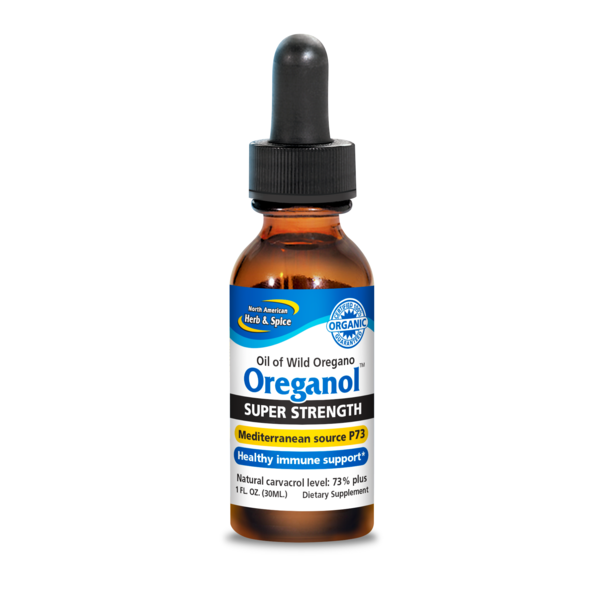 Immune Support North American Herb & Spice Oreganol Super Strength Oregano Oil hero