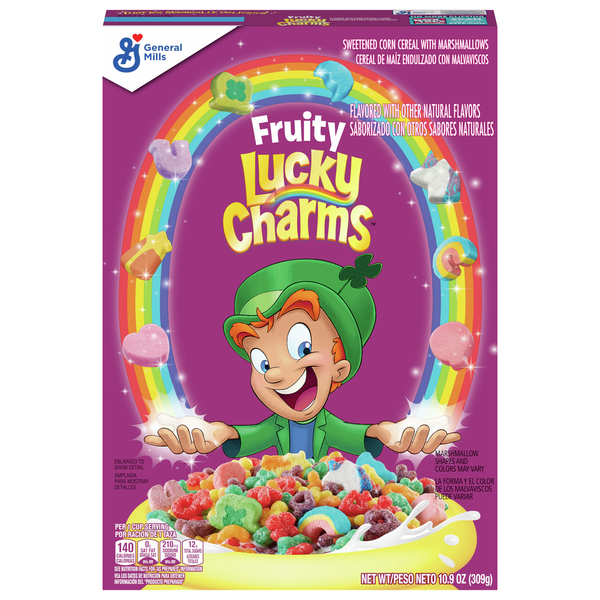 Cereal Lucky Charms Cereal, Fruity hero