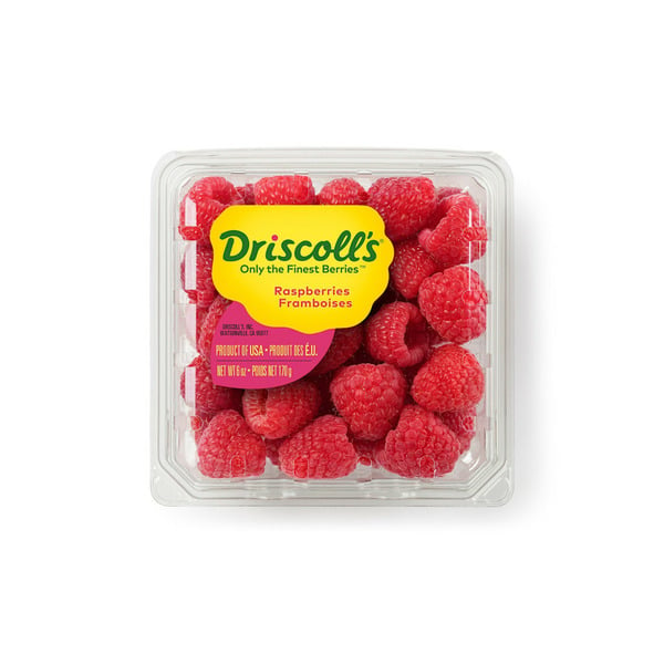 Fresh Fruits Driscoll's Raspberries hero