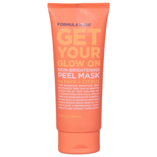 Facial Care Formula 10.0.6 Peel Mask, Skin-Brightening, Papaya + Citrus hero