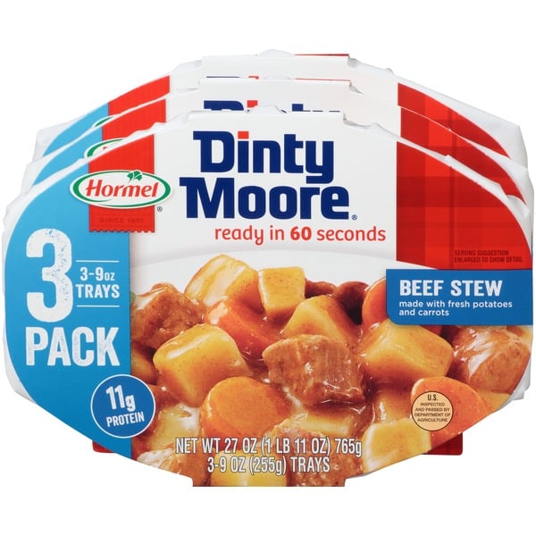 Canned Meals & Beans Dinty Moore Beef Stew 3 Pack hero