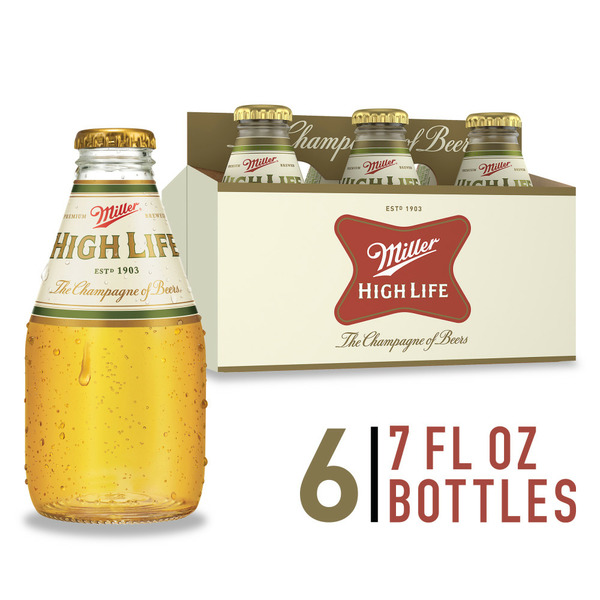 Lagers Miller High Life American Lager Beer hero