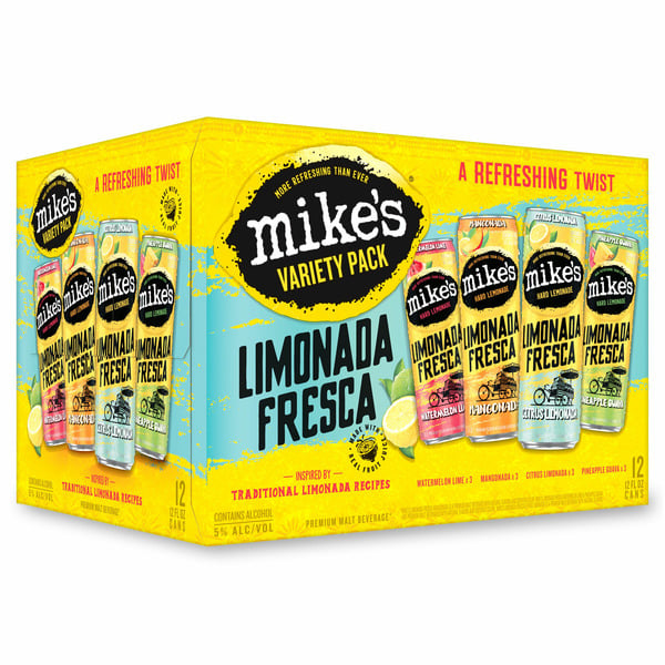 Mike’s Limonada Fresca Variety Pack hero