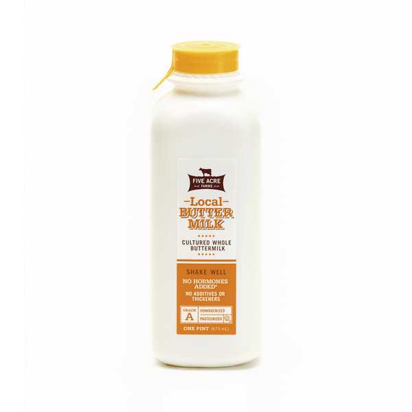 Milk Five Acre Farms Whole Milk Buttermilk hero