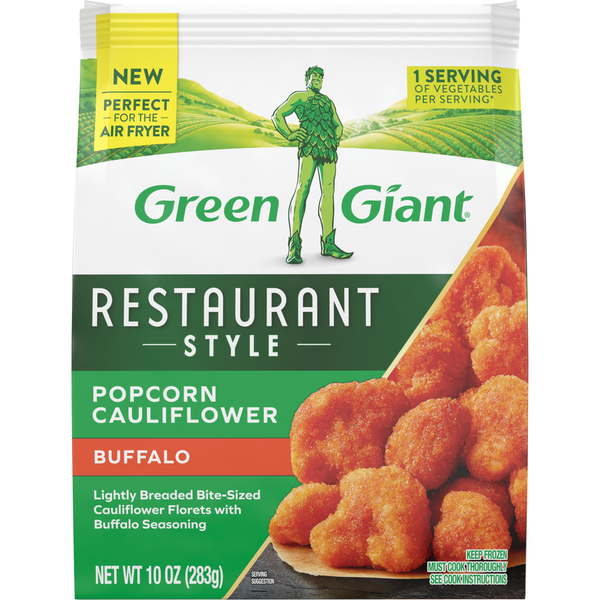 Frozen Produce Green Giant Popcorn Cauliflower, Buffalo, Restaurant Style hero