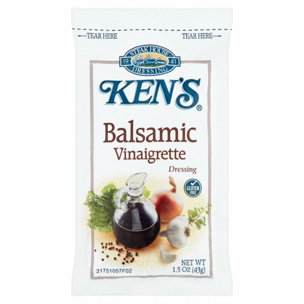 Salad Dressing & Toppings Ken's Steak House Balsamic Vinaigrette Dressing hero