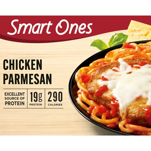 Frozen Meals Smart Ones Chicken Parmesan with Spaghetti, Marinara Sauce & Mozzarella Cheese Frozen Meal hero