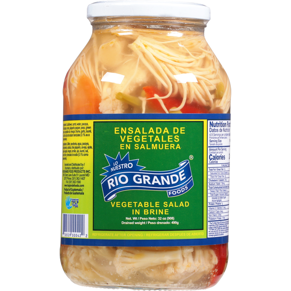 Pickles, Peppers & Olives Rio Grande Vegetable Salad in Brine hero