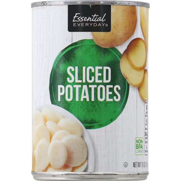 Canned & Jarred Vegetables Essential Everyday Sliced White Potatoes hero