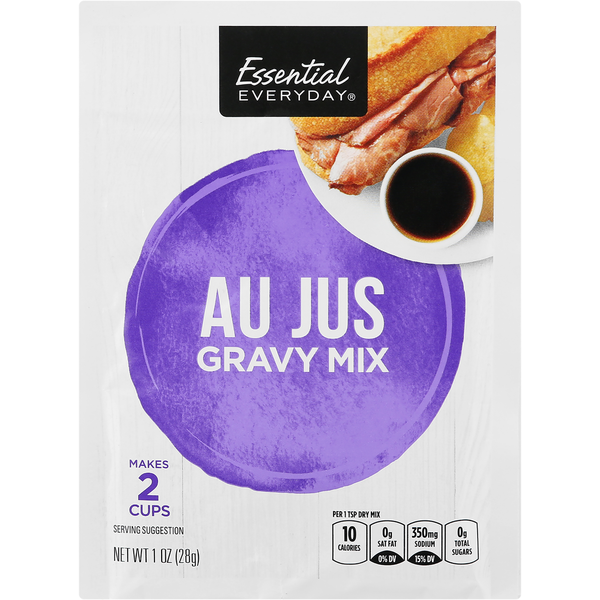 Marinades & Meat Preparation Essential Everyday Gravy Mix, Au Jus hero