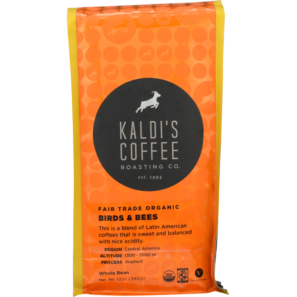 Coffee Kaldi's Coffee Roasting Co. Coffee Birds And Bees hero