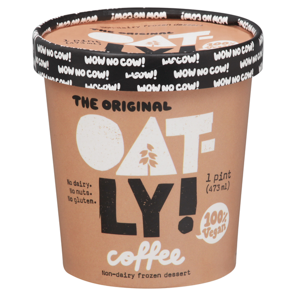 Coffee Oatly Frozen Dessert, Non-Dairy, The Original, Coffee hero