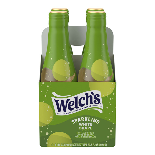 Juice & Nectars Welch's Sparkling White Grape Juice Cocktail from Concentrate hero