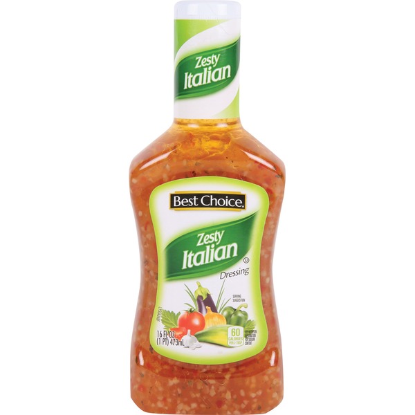 Salad Dressing & Toppings Best Choice Zesty Italian Dressing hero