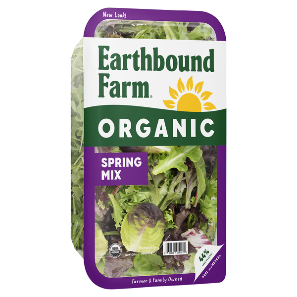 Packaged Vegetables & Fruits Earthbound Farm Organic Spring Mix hero