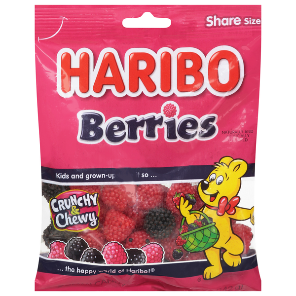 Candy & Chocolate HARIBO Gummi Candy, Berries, Share Size hero