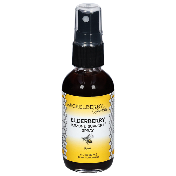 Immunity, Cold & Flu Symptoms Mickelberry Gardens Immune Support Spray, Elderberry hero