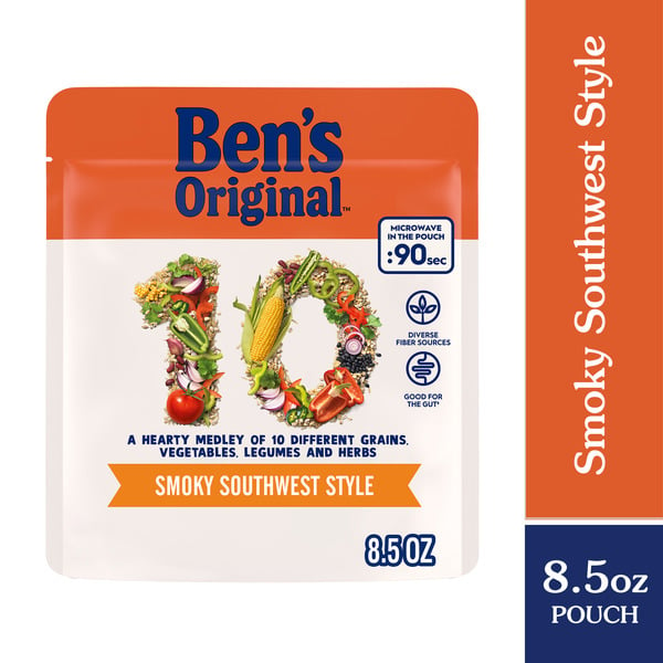 Ben's Original Smoky Southwest, Hearty Medley of Grains, Vegetables, Legumes and Herbs hero