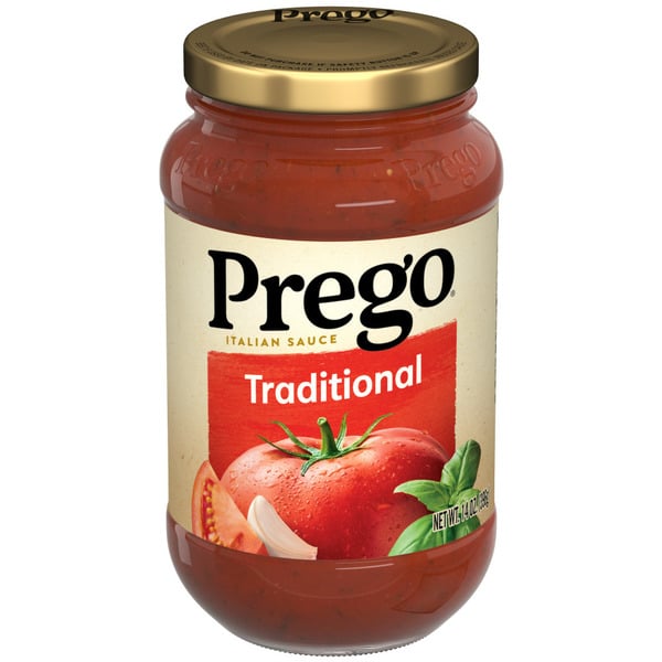 Pasta Sauce Prego Traditional Pasta Sauce hero