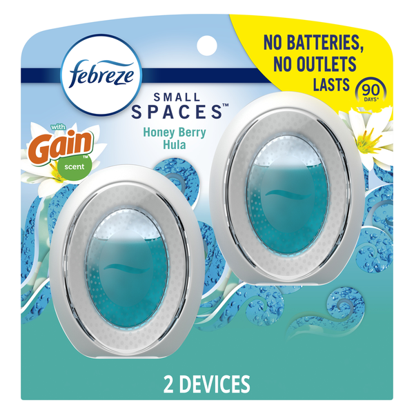 Air Fresheners Febreze Small Spaces Air Freshener Gain Honey Berry Hula hero