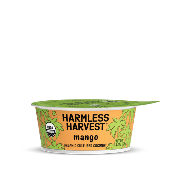 Yogurt Harmless Harvest Organic, Mango Dairy Free Yogurt Alternative hero