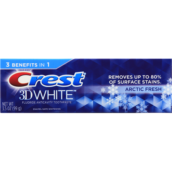 Oral Hygiene 3D White Toothpaste Arctic Fresh hero