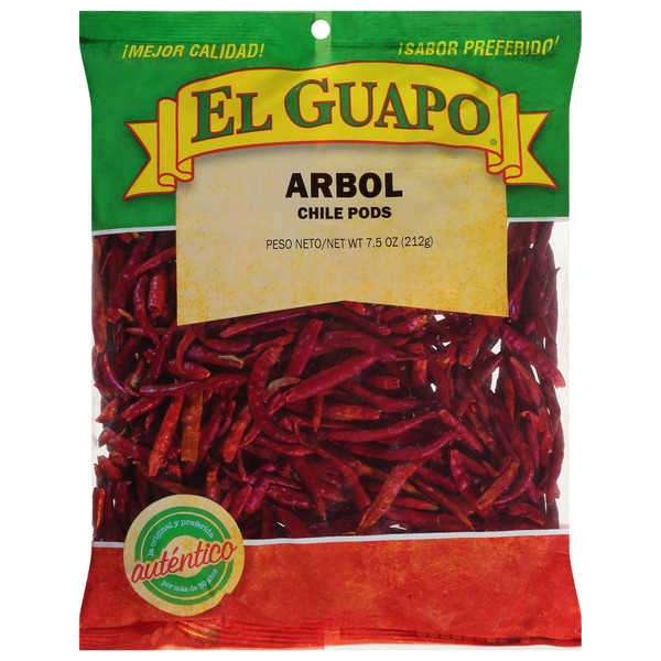 Spices & Seasonings El Guapo® Whole Arbol Chili Pods (Chile de Arbol Entero) hero