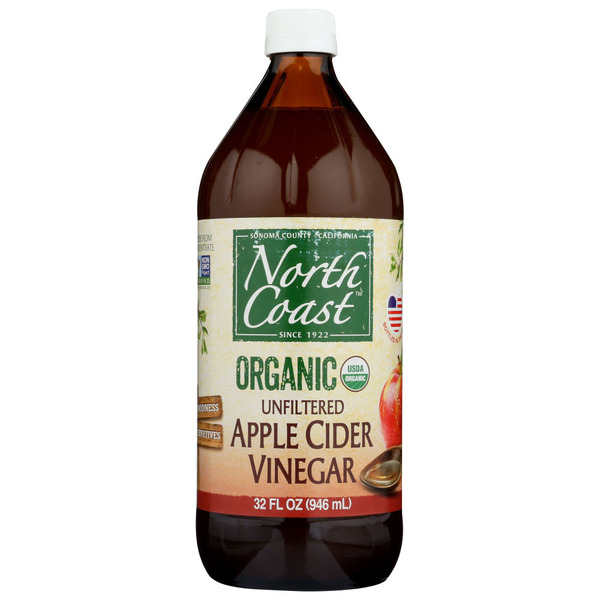 Oils & Vinegars North Coast Organic Apple Cider Vinegar, pasteurized hero