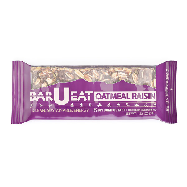 Energy & Granola Bars Bar-u-eat Oatmeal Raisin Granola Bar hero