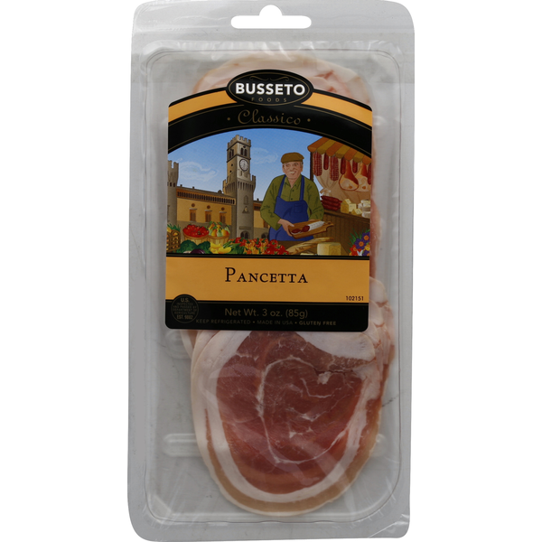 Lunch Meat Busseto Foods Pancetta hero