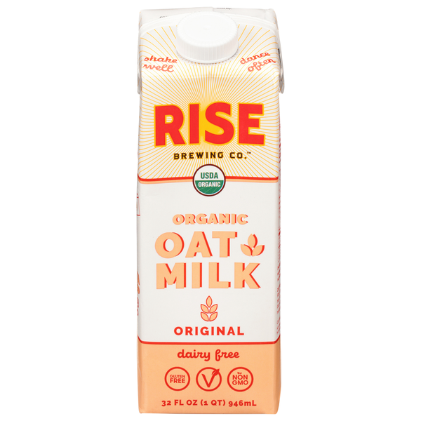 Milk RISE Brewing Co. Oat Milk, Organic, Original hero