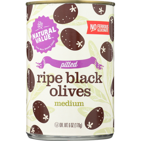 Pickled Goods & Olives Natural Value Black Olives hero