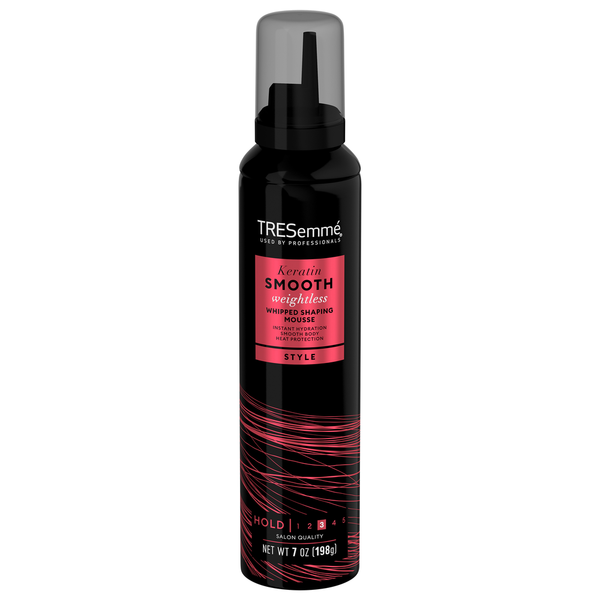 Beauty TRESemmé Mousse, Whipped Shaping, Style, Weightless hero