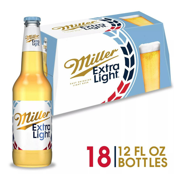 Beers & Coolers Miller Extra Light Low Calorie Beer hero