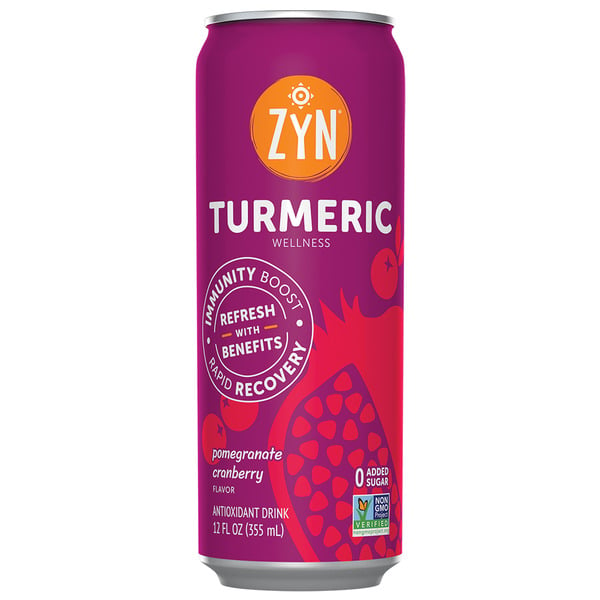 Juice & Nectars ZYN Pomegranate Cranberry, Wellness Drink hero