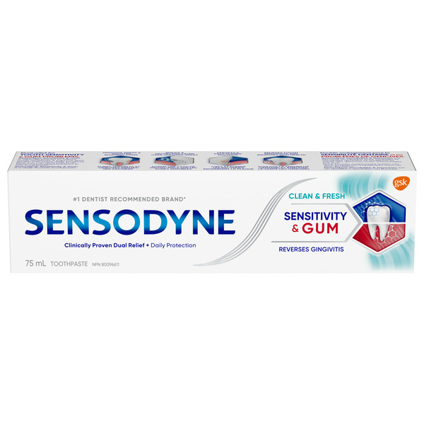 Oral Hygiene Sensodyne Sensitivity & Gum Toothpaste hero