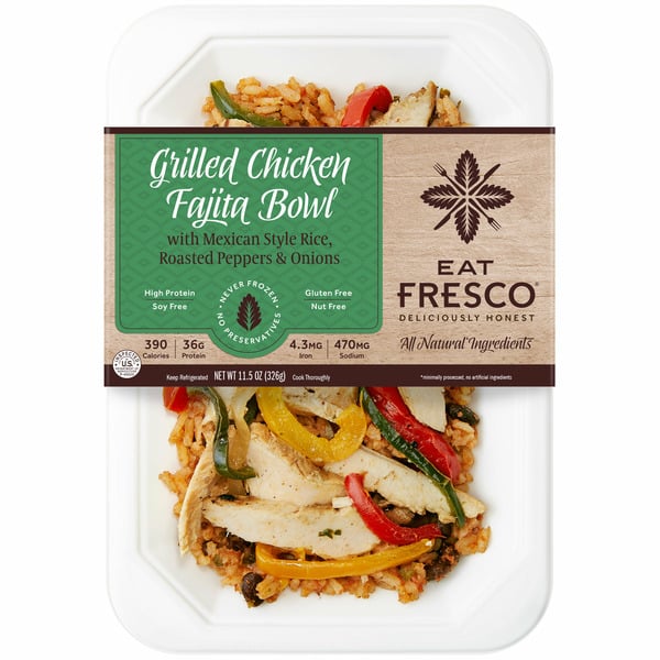 Grab & Go Eat Fresco Chicken Fajita Bowl hero