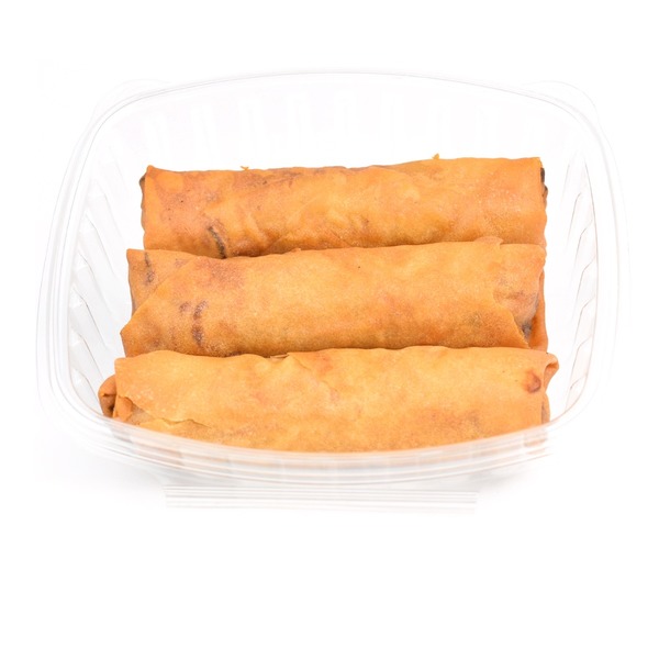 Prepared Meals & Sides Lakewinds Deli Vegetarian Egg Rolls hero