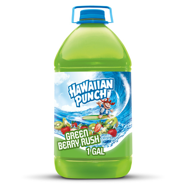 Juice & Nectars Hawaiian Punch Green Berry Rush Juice Drink hero