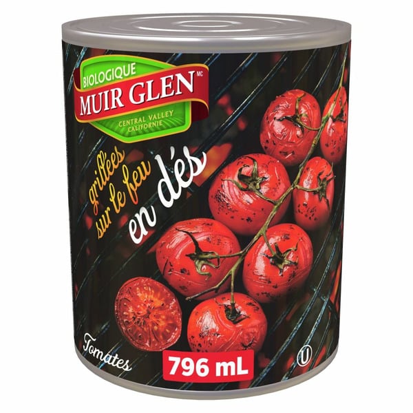 Canned & Jarred Vegetables Muir Glen Organic Diced Tomatoes, Fire Roasted hero