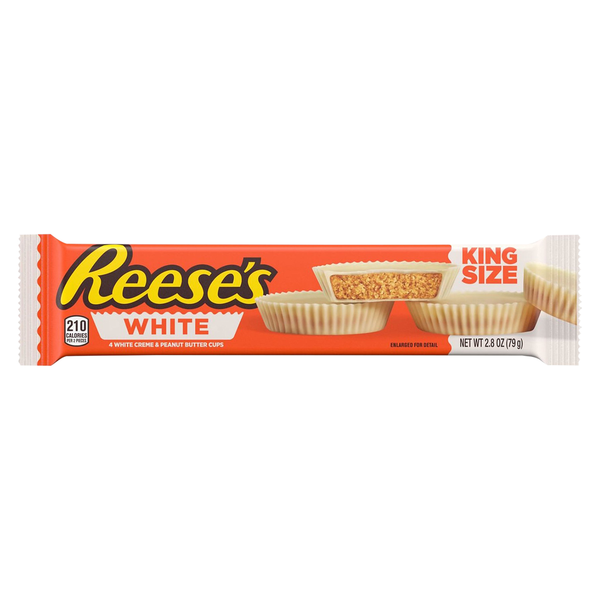 Candy & Chocolate Reese's White Creme King Size Peanut Butter Cups Candy hero